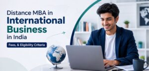 Distance MBA in International Business in India