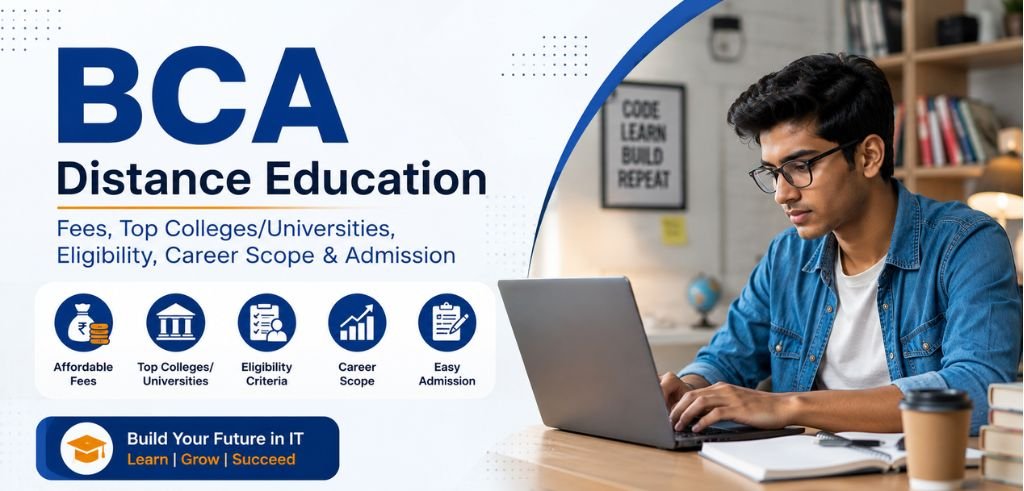 BCA Distance Education: Fees, Top Colleges/Universities, Eligibility, Career Scope & Admission