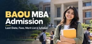 BAOU MBA Admission