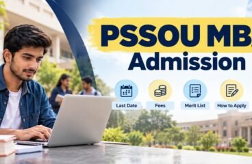 PSSOU MBA Admission